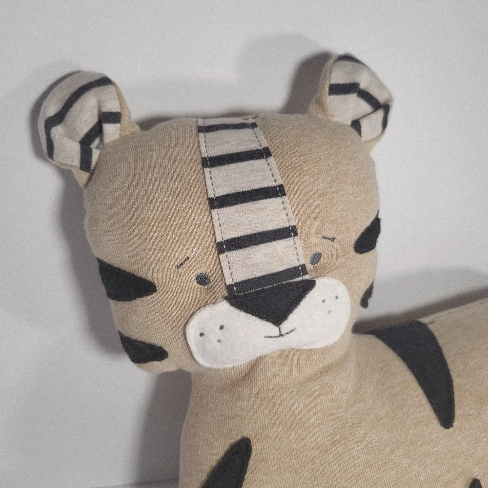 Demdaco Noah's Ark Little Tiger Plush 13